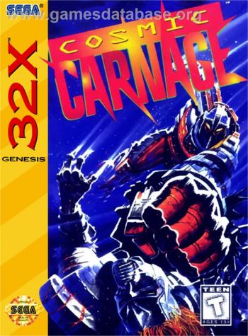 Cover Cosmic Carnage for Sega 32X